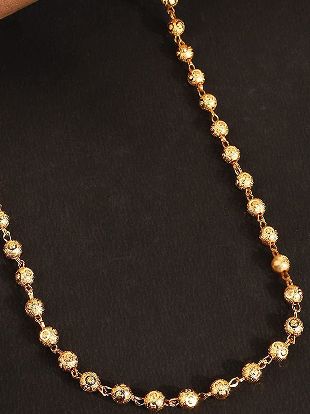 APUNKA D FASHION Unisex Gold-Plated Chain