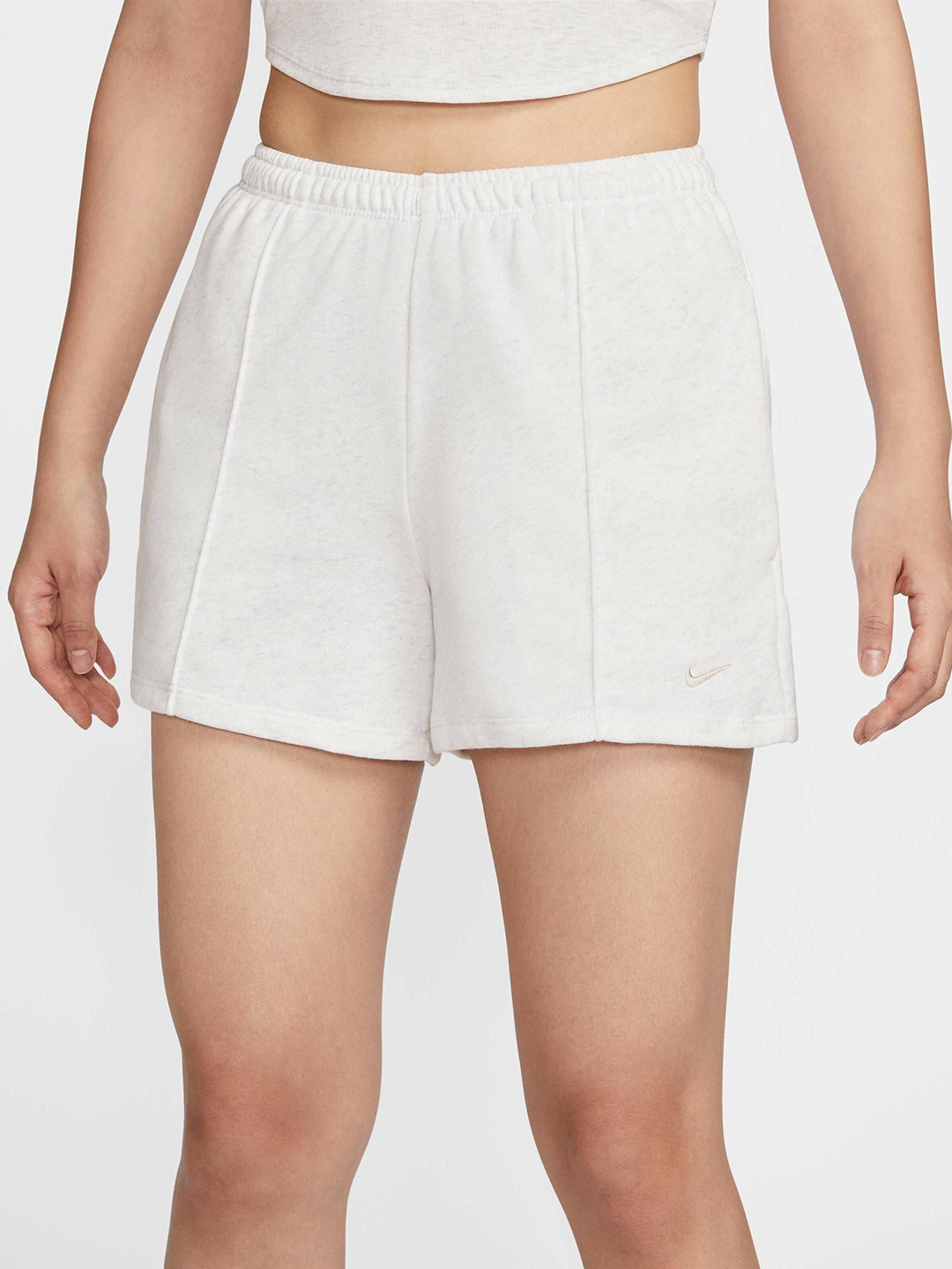 Nike Sportswear Chill Terry Women's Solid Slim Fit Mid-Rise French Terry Shorts