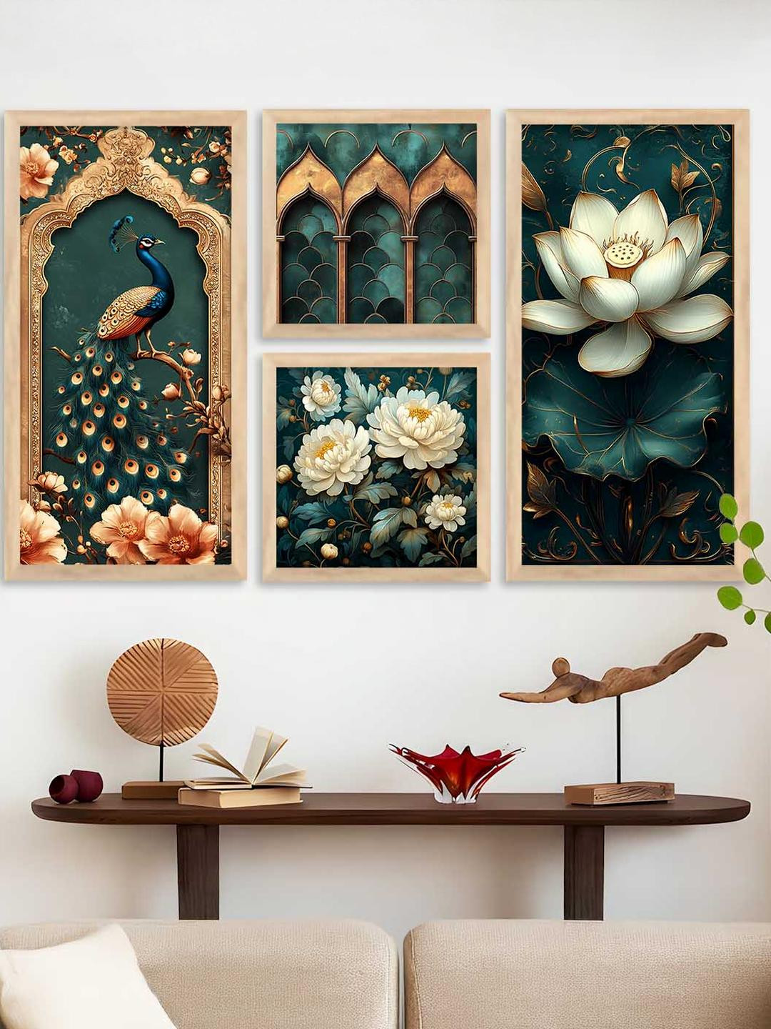 WALLLANE Wood Wall Paintings With Frame