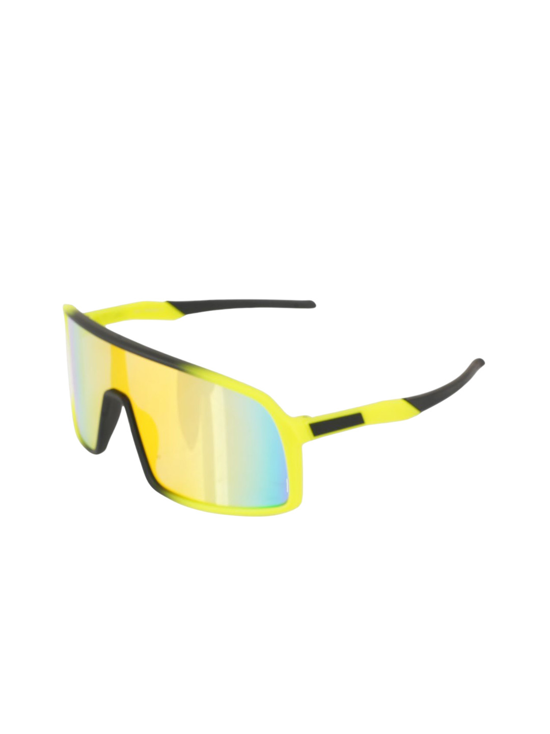 BAYBERRY Unisex Yellow Square Sunglasses with UV Protected Lens DGN 1167 YELLOW