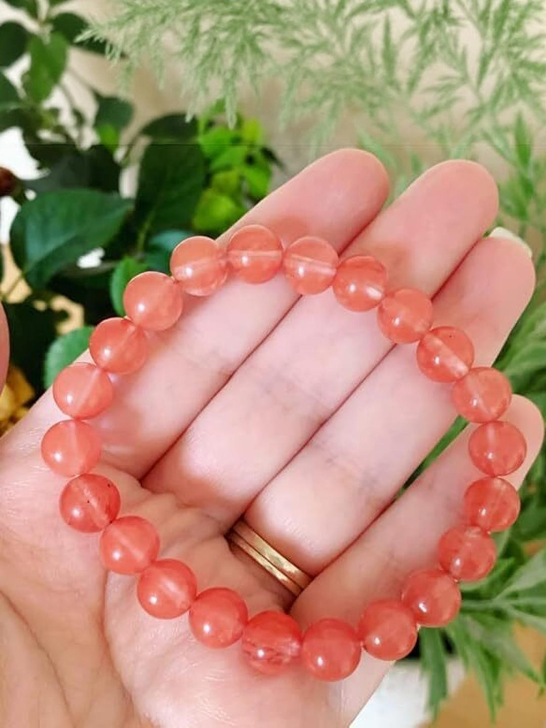VIBESLE Unisex Pink Slip-On Bracelet
