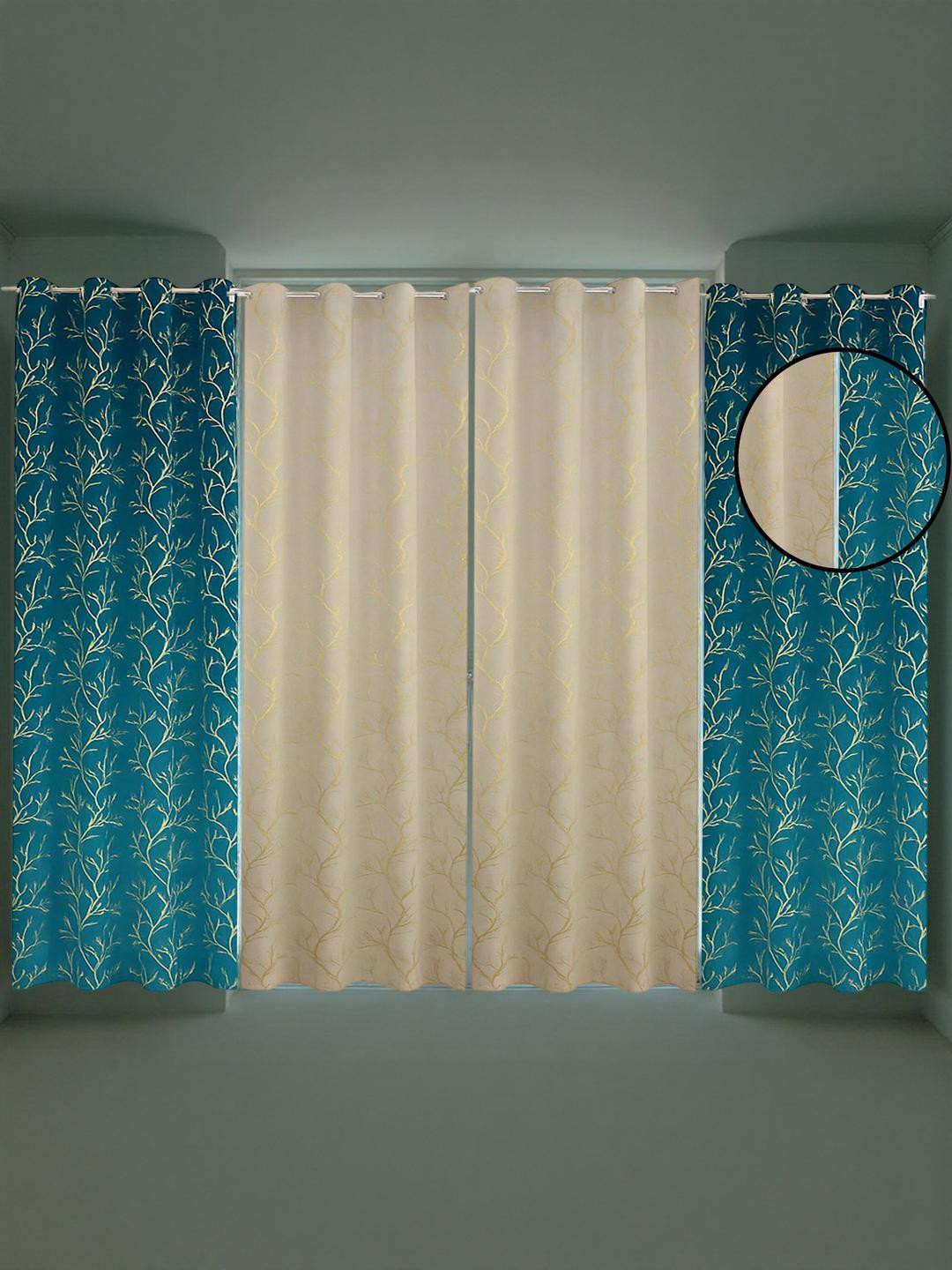 IVAZA Velvet Window Curtain