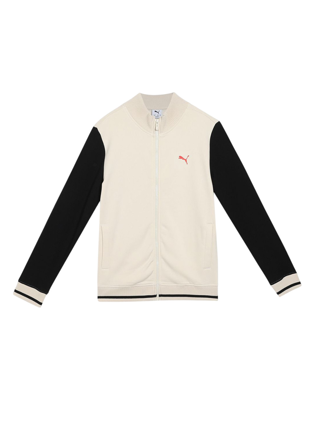 Puma Boys Graphic Knitted Cotton Jacket