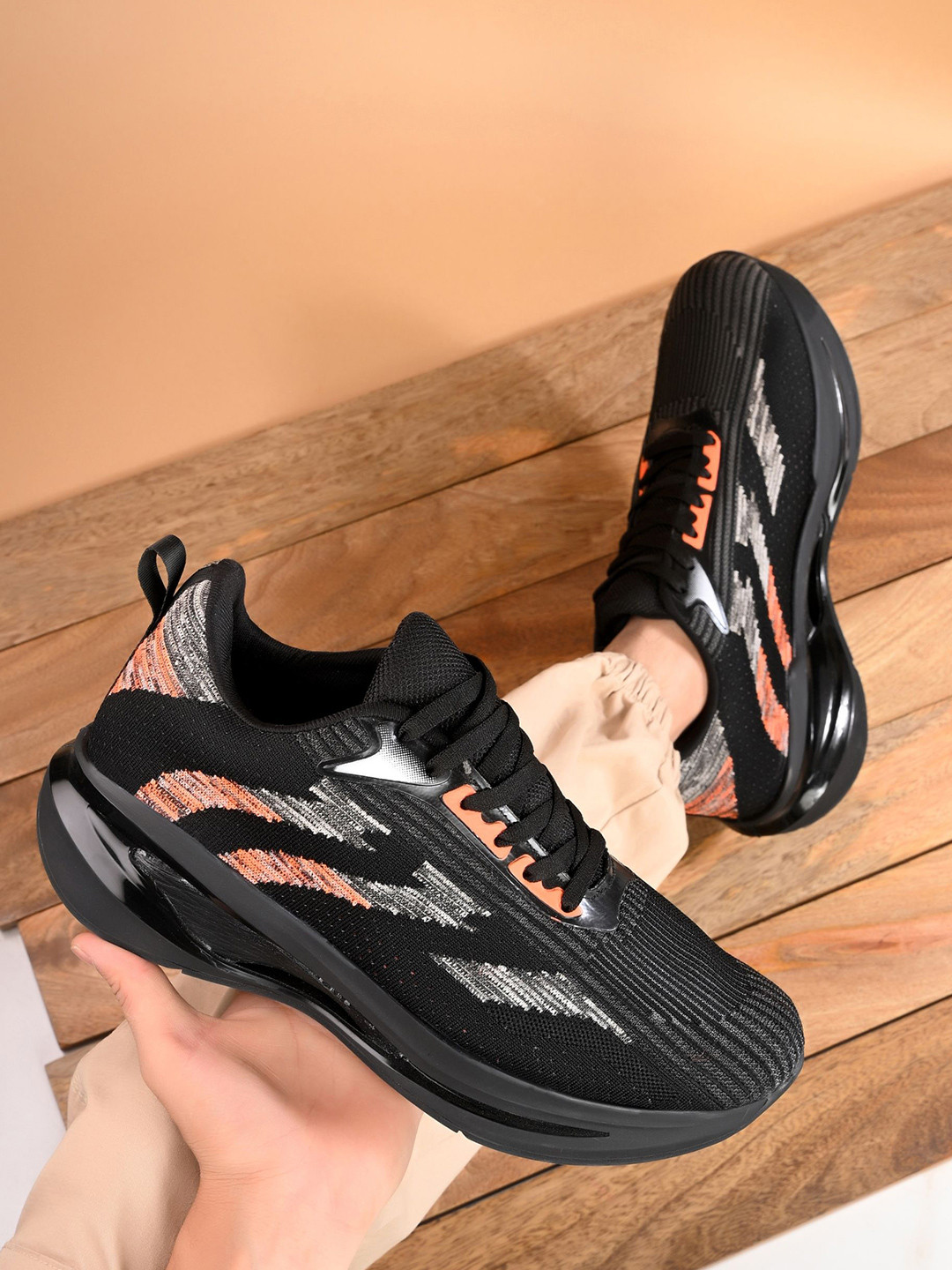 AfroJack Men Mesh Running Shoes