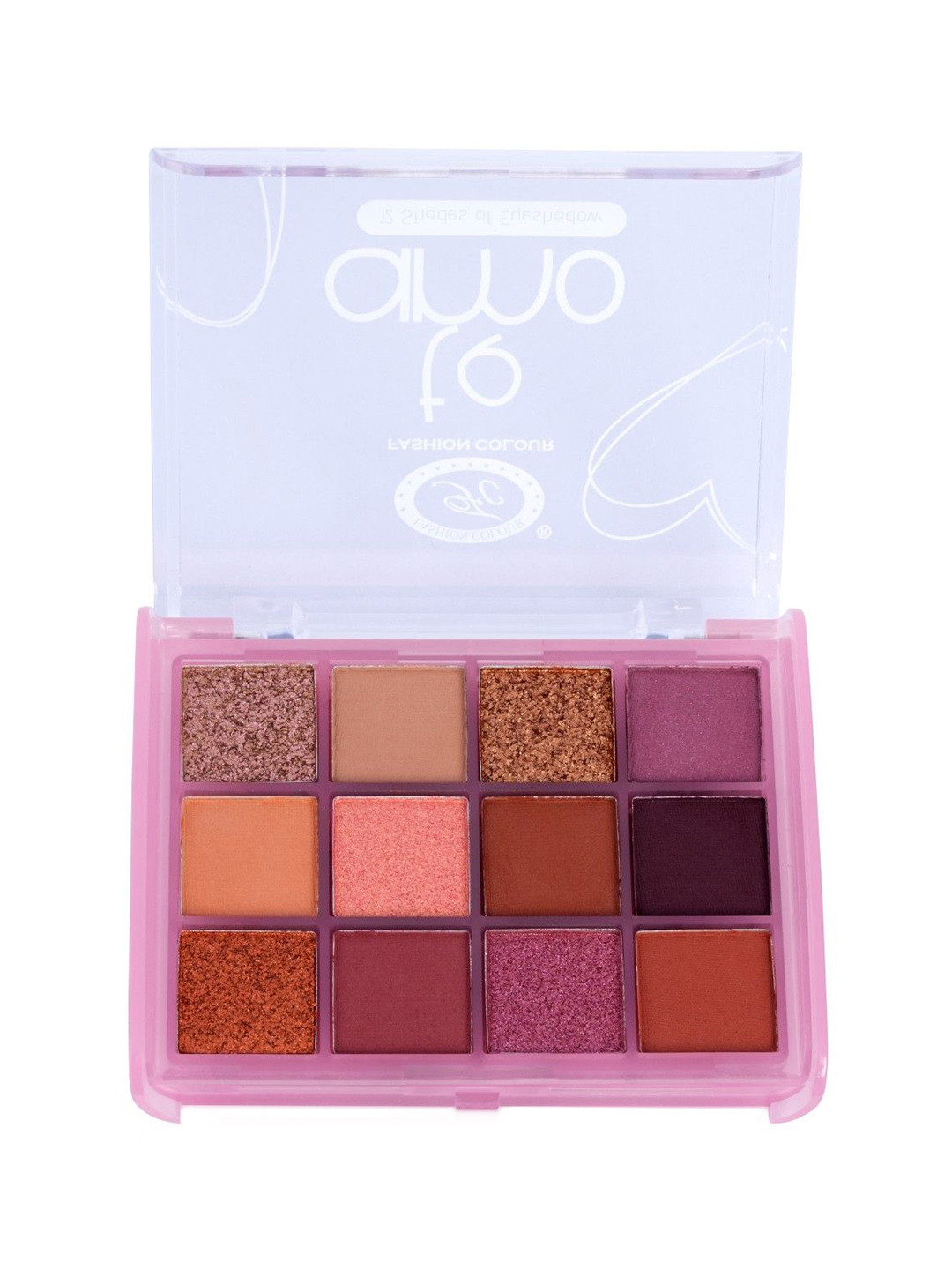 Fashion Colour Te Amo 12 Shades Eyeshadow Palette - FCTE01