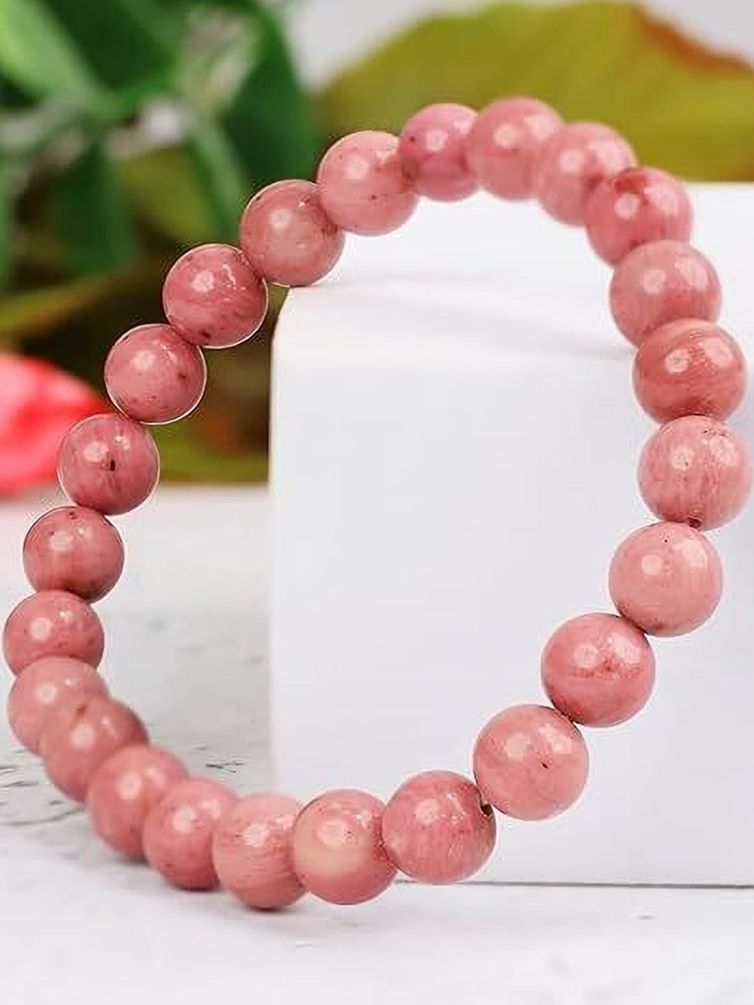 VIBESLE Unisex Ceramic Pink Bracelet
