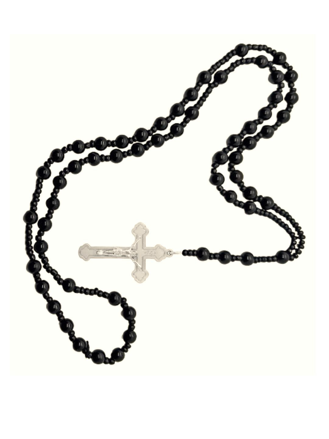 Dynamic Retail Global Men's Crucifix Cross Pendant Chain