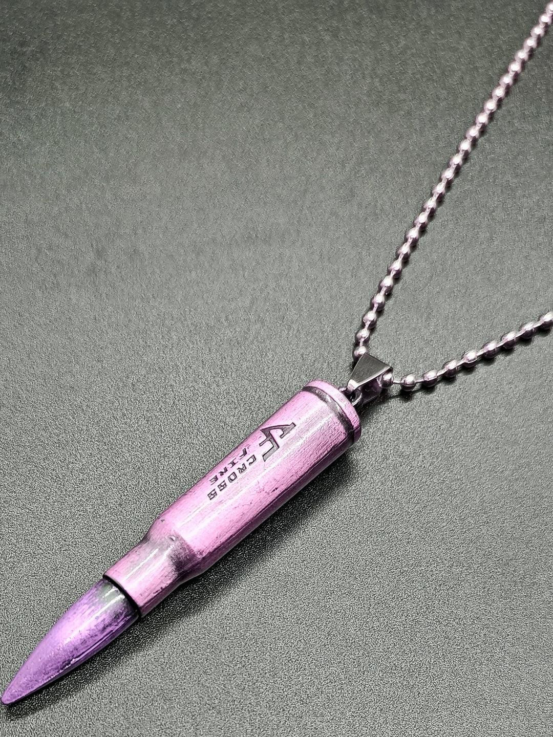 Dynamic Retail Global Men's Bullet Pendant Chain