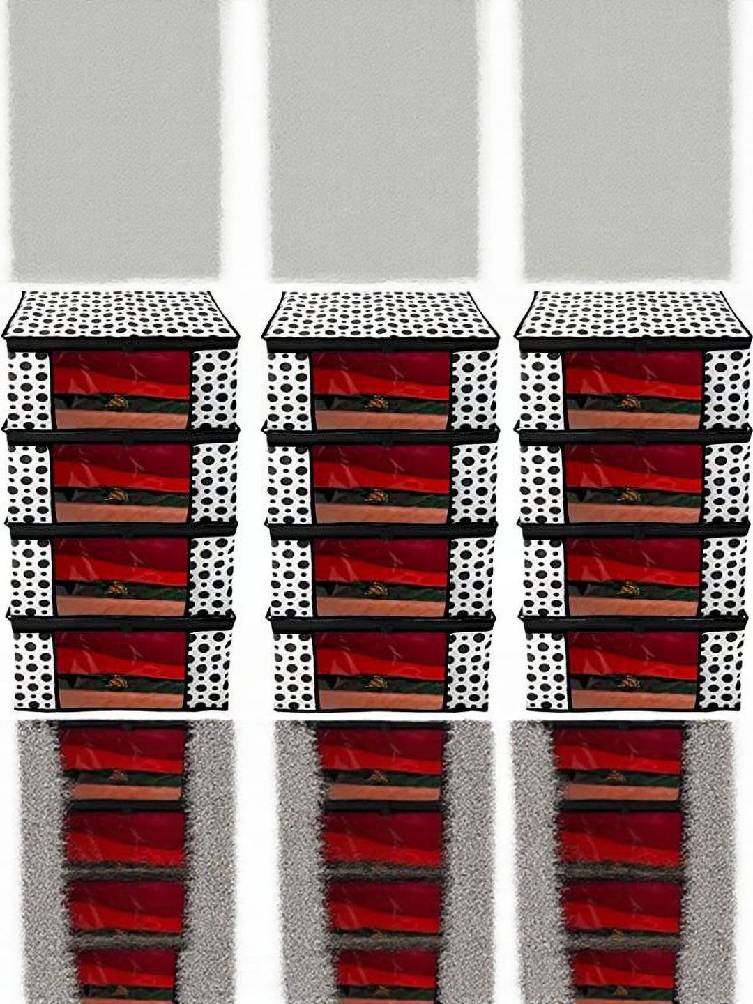 BB BACKBENCHERS White Set of 12 Regular Drawer Organisers