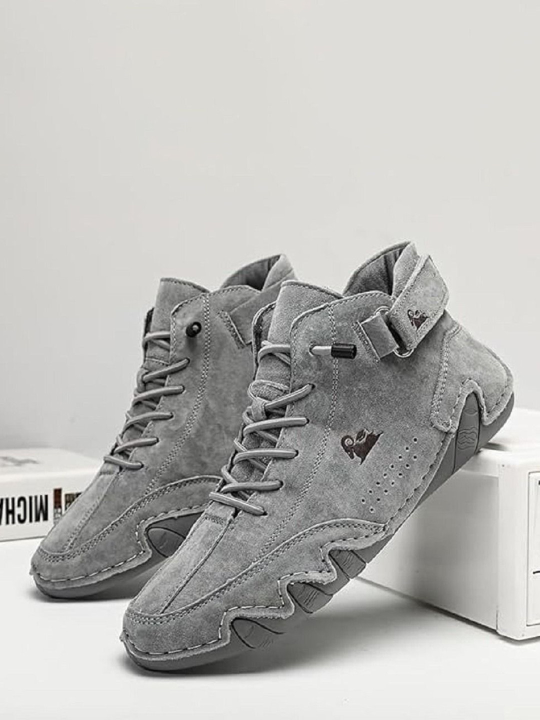 Valin Fox Men High-Top Sneakers