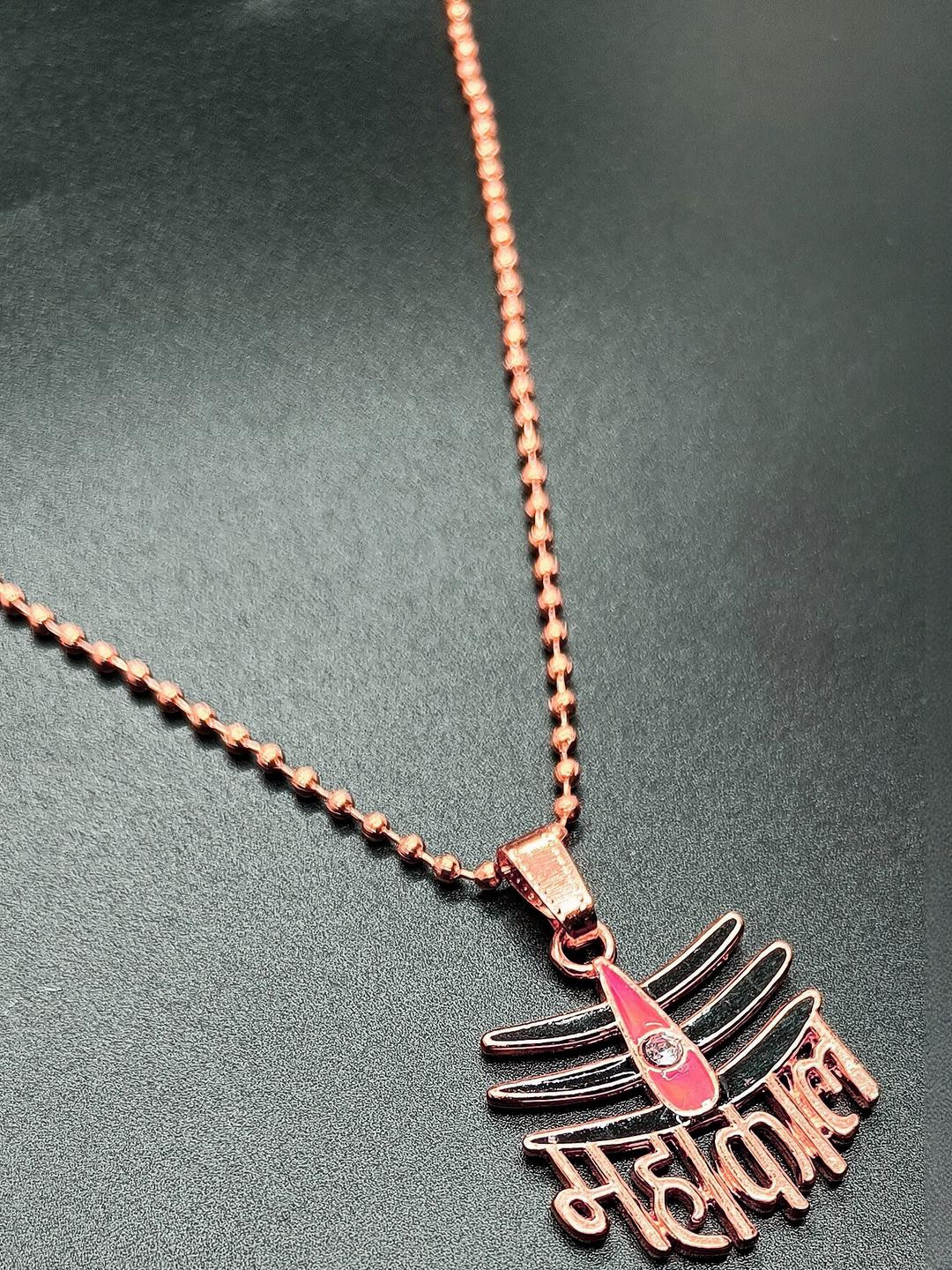 Dynamic Retail Global Men Orange Chain