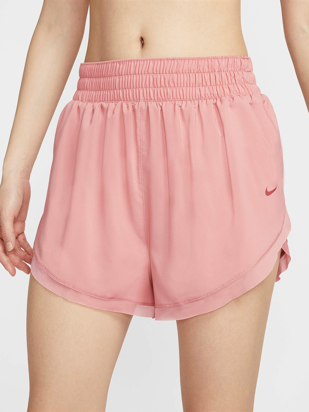 Nike Women's One Dri-FIT Loose Fit Mid-Waist Sports Shorts