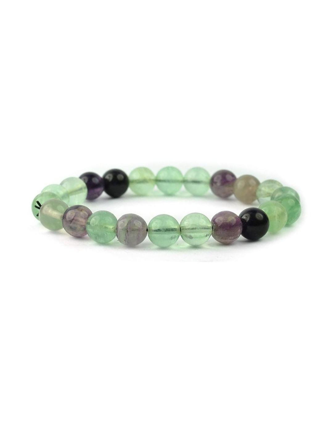 VIBESLE Adult's Fluorite Crystal Bracelet