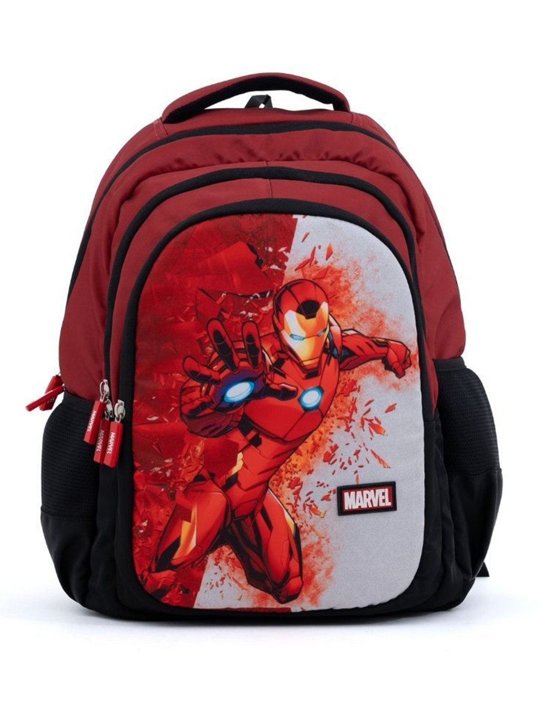 NOVEX Boys Iron Man Printed Medium Padded Backpack