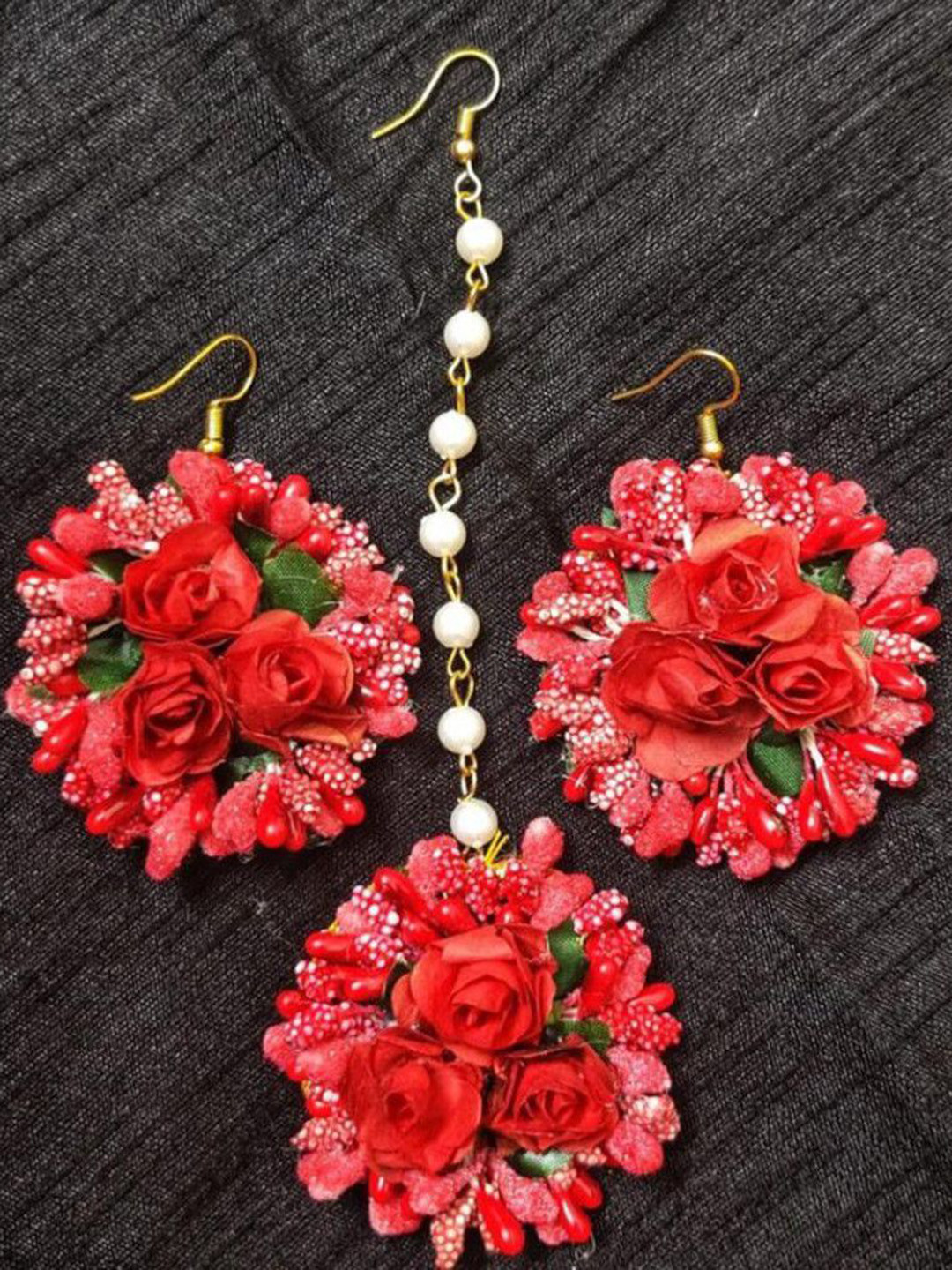 Ringzinnie Floral Design Jewellery Set