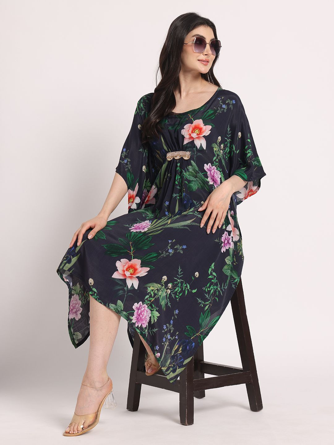 Silselah Women Mandarin Collar Tunic