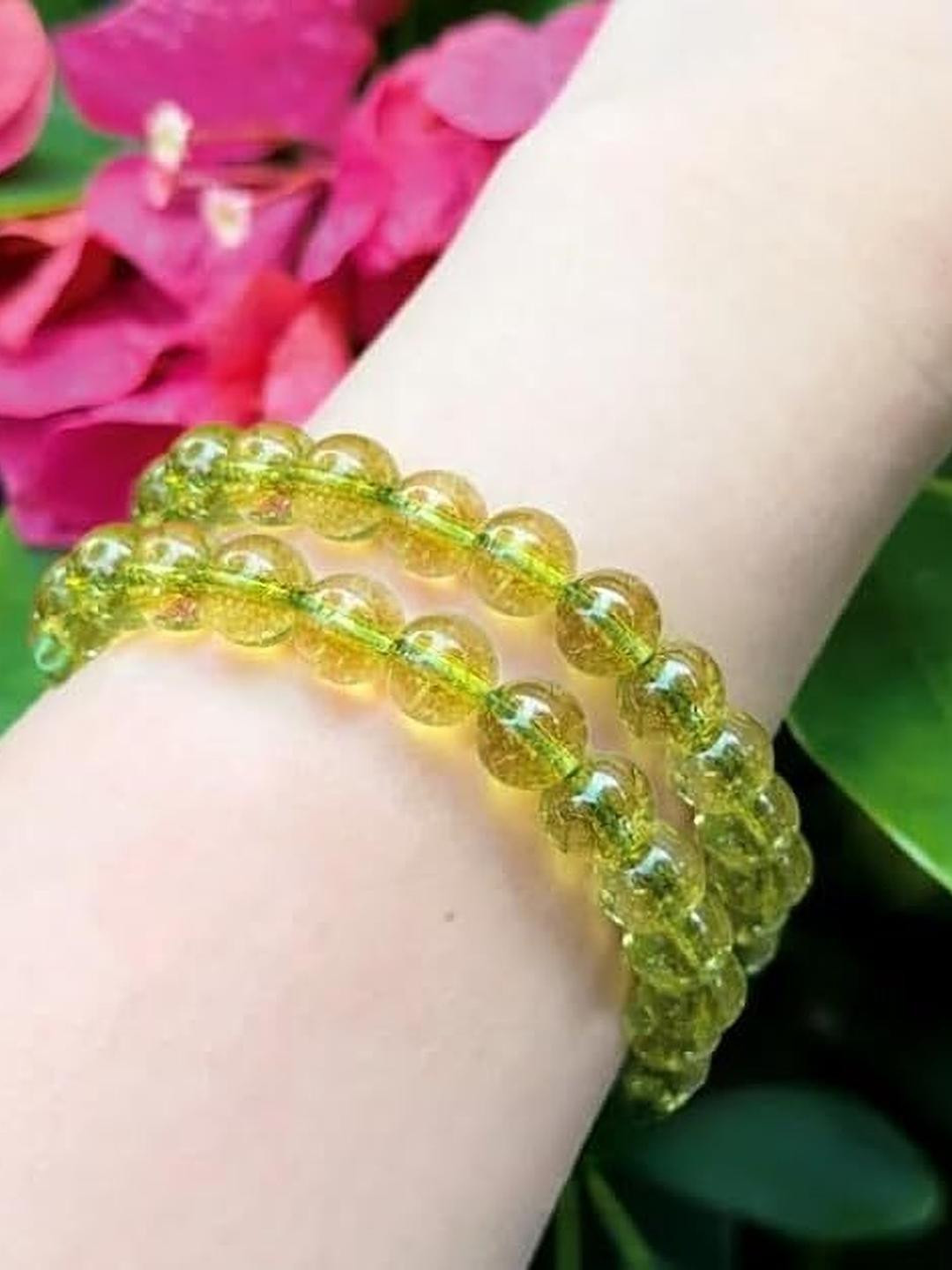 VIBESLE Green Slip-On Bracelet