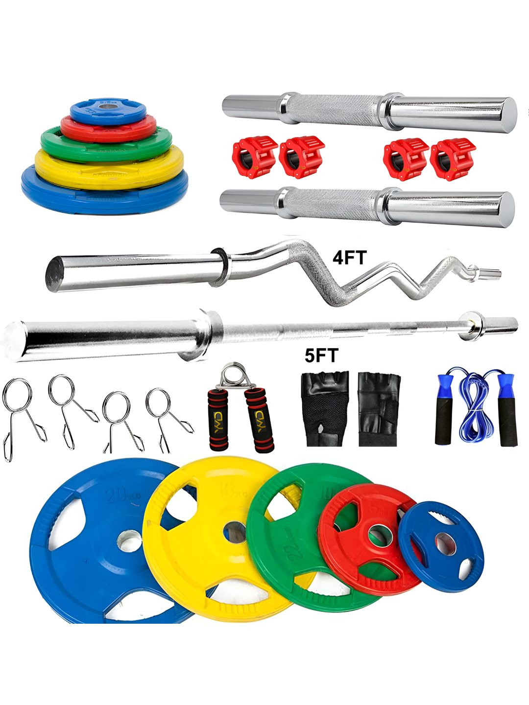 YMD Set Of 21 Home Gym Combo