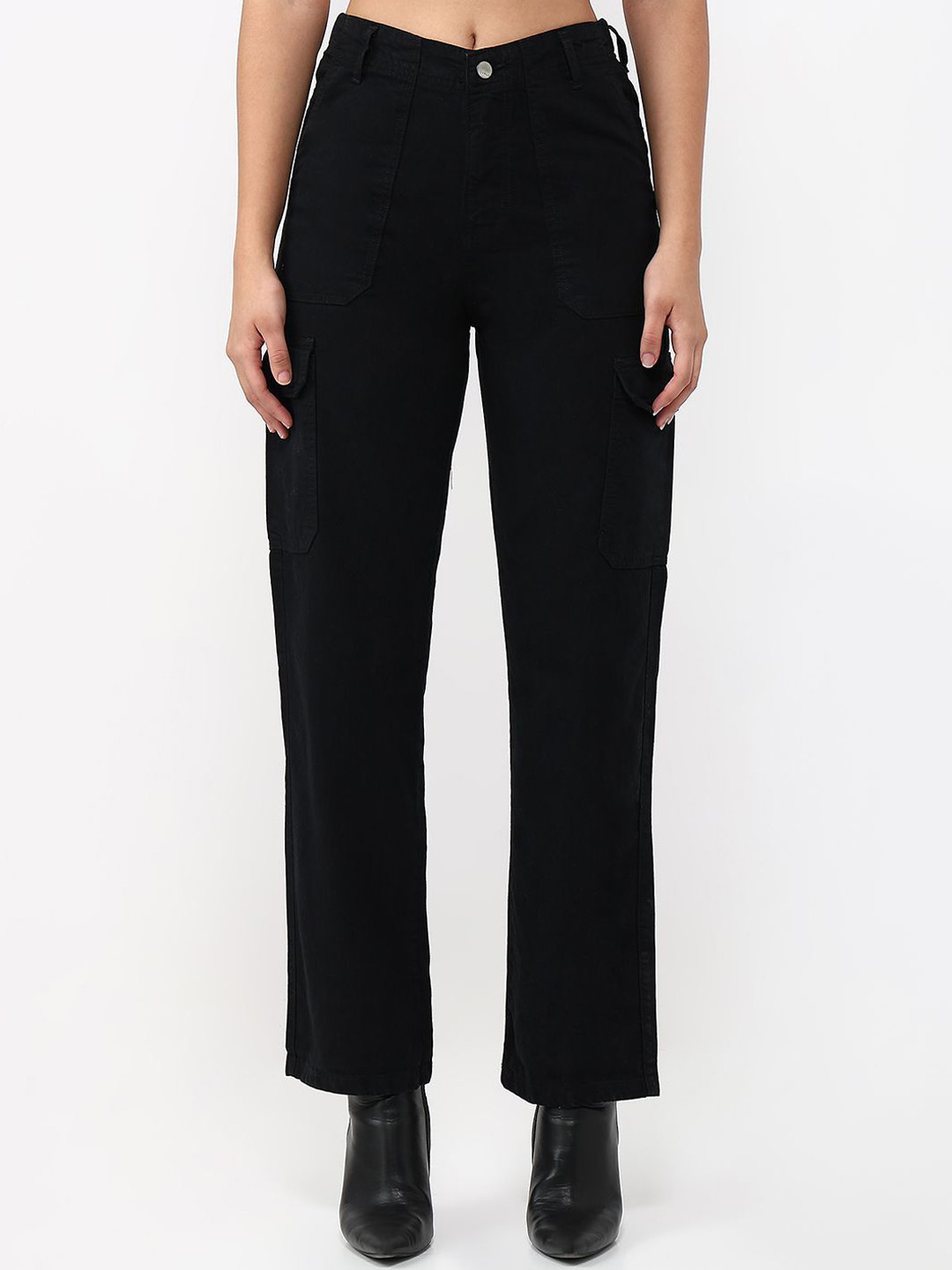 Kraus Jeans Women Relaxed Fit High-Rise Jeans
