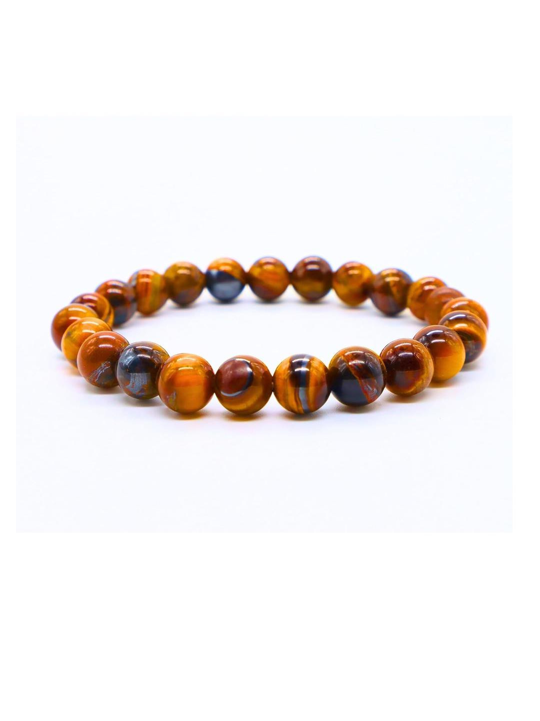 VIBESLE Unisex Agate Artificial Beads Bracelet