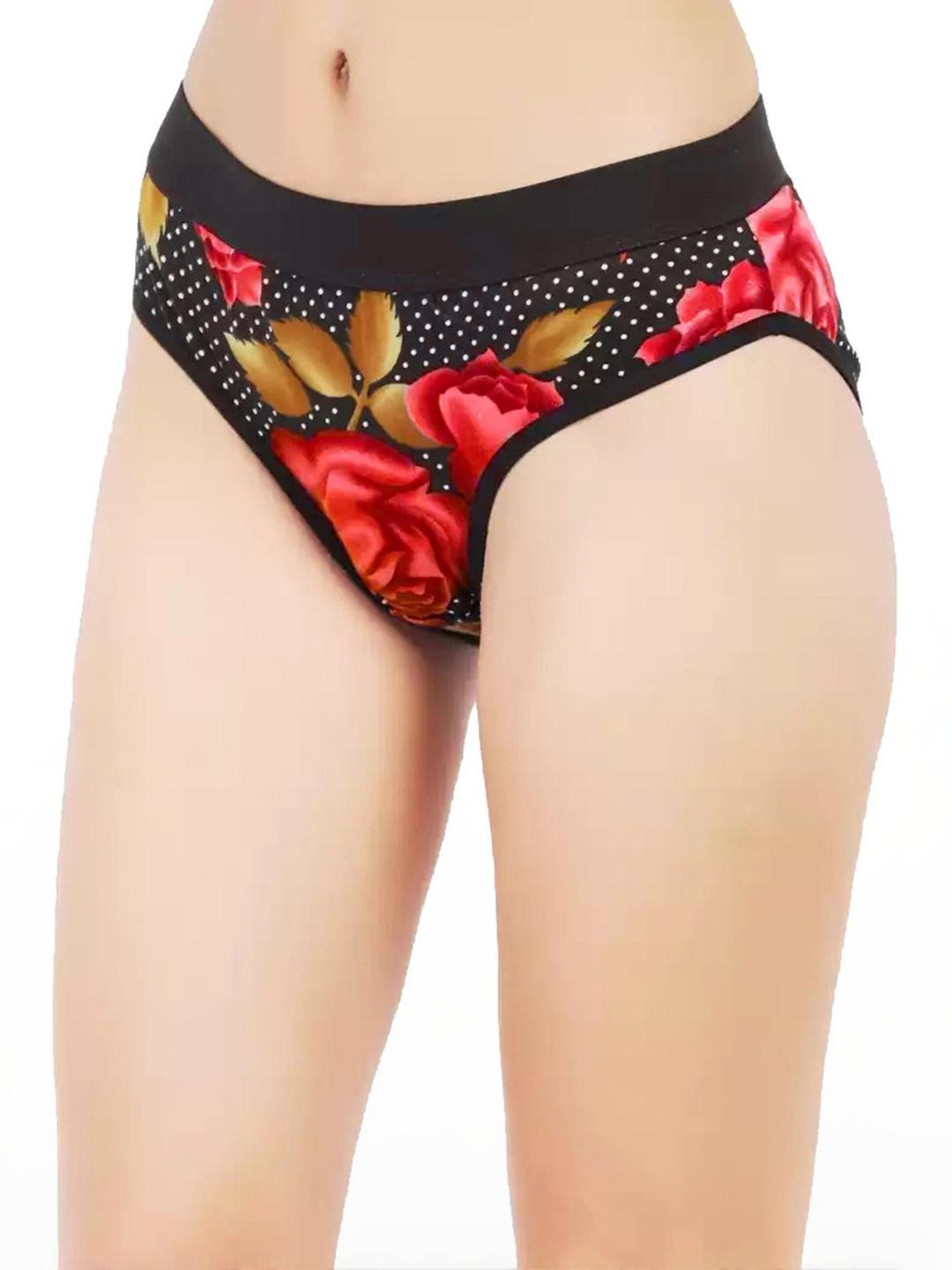 FiveFlag Mid-Rise Cotton Blend Briefs