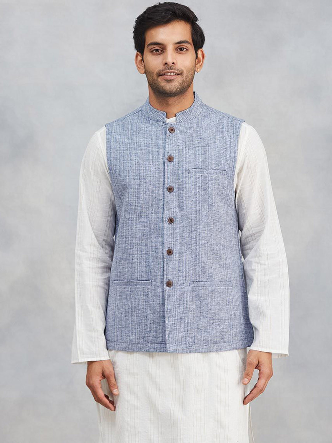 Fabindia Cotton Nehru Jacket