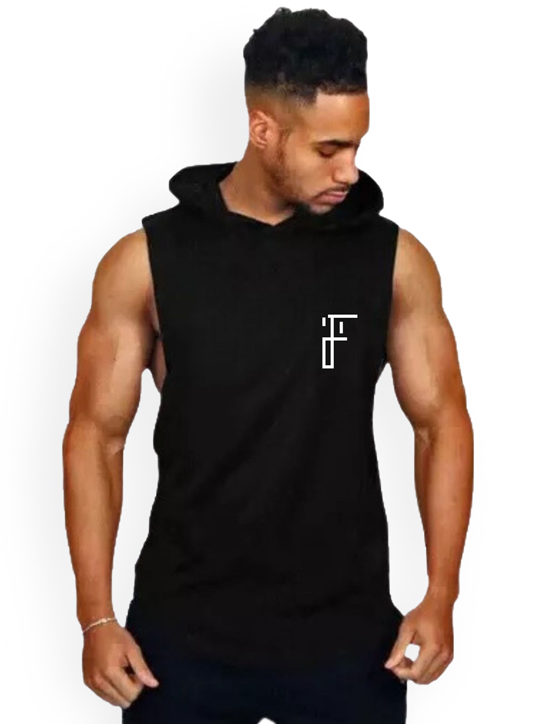 Fashnobic You Got This Printed Hooded Gym-Vest - FB-105_Back_pt-280