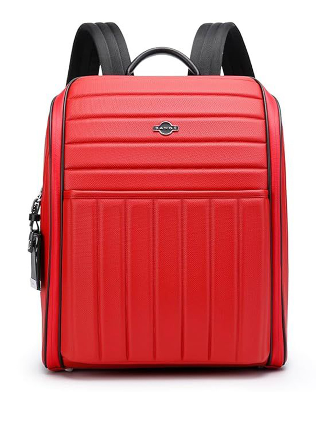 Red Lemon Unisex Textured Premium Laptop Backpack 22L Water Resistant Fits 14 Inch Laptop