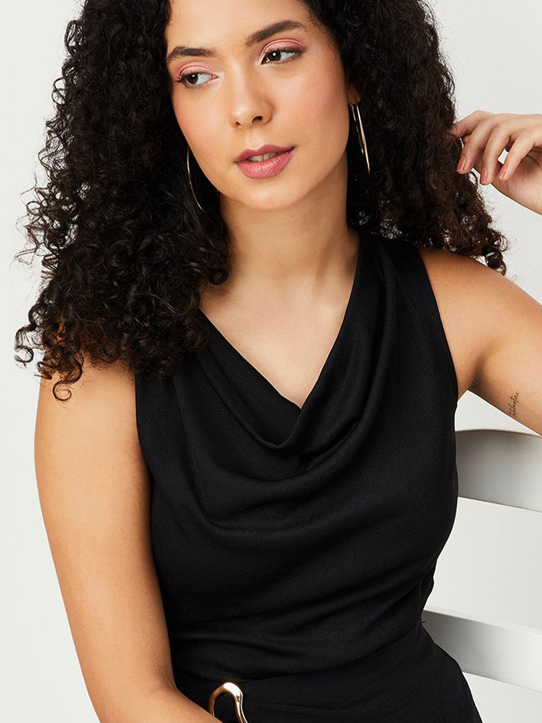 max Cowl Neck Regular Top