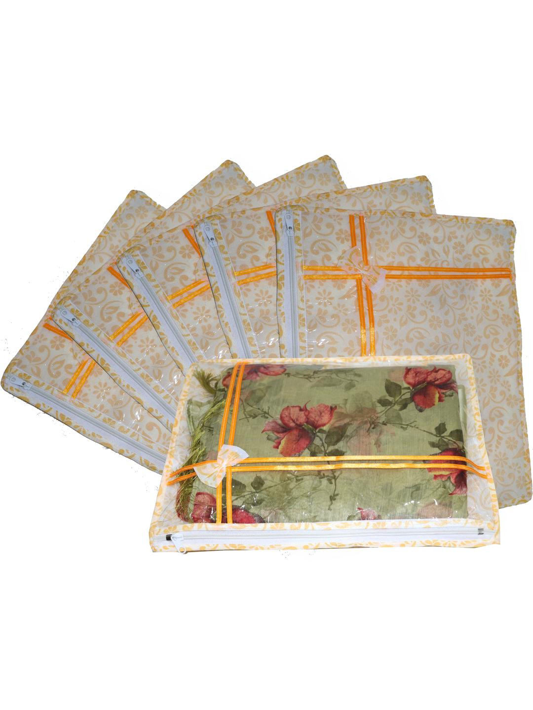 BB BACKBENCHERS Orange Set of 6 Regular Storage Organisers