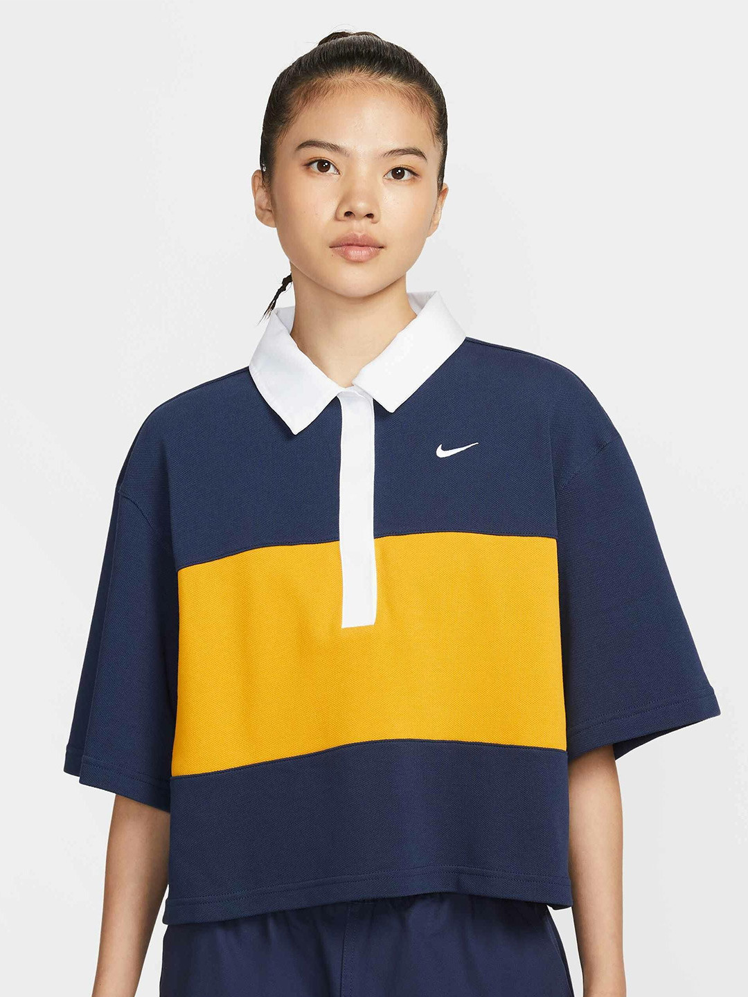 Nike Sportswear Women's Oversized Short-Sleeve Polo Top