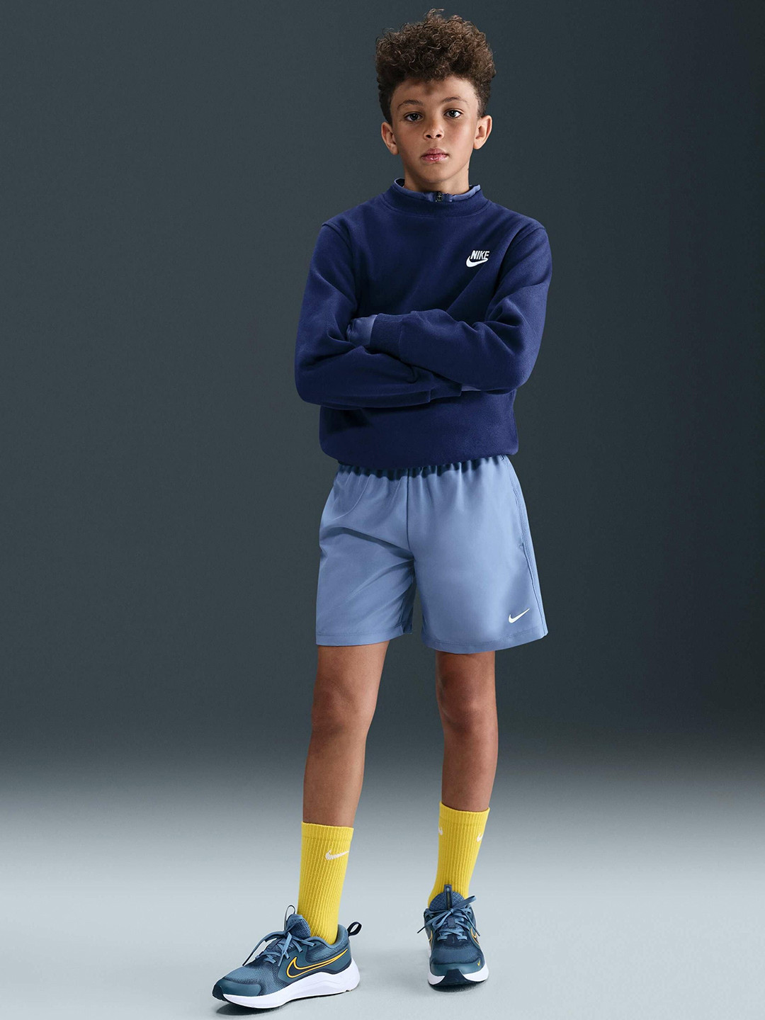 Nike Multi Older Boys Dri-FIT Training Shorts