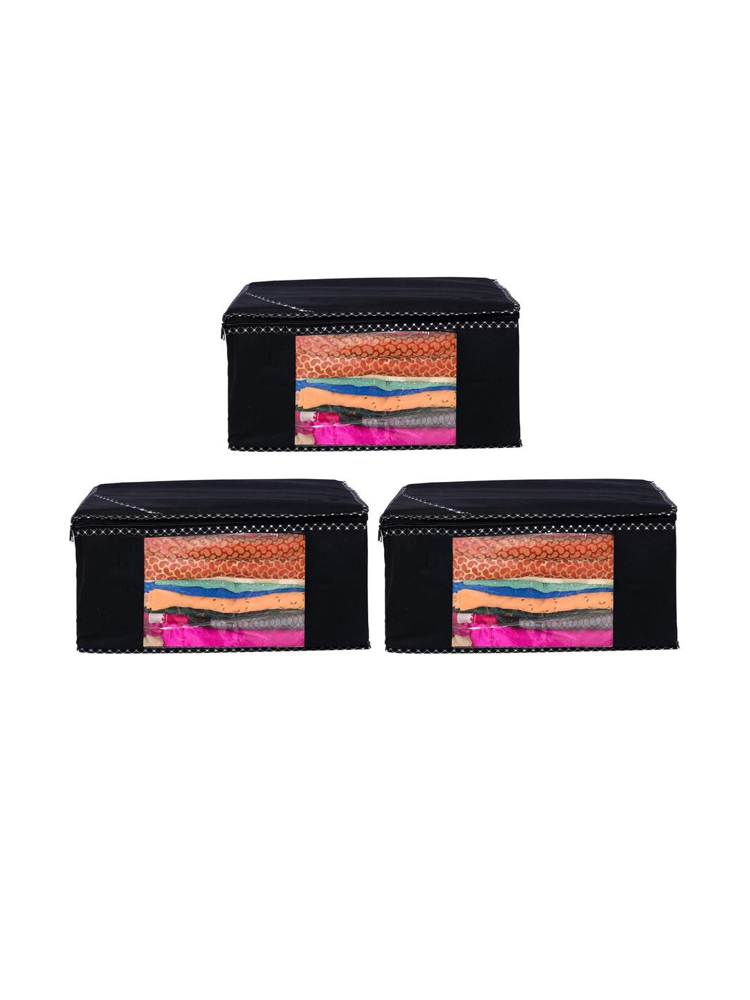 BB BACKBENCHERS Black 3Pc Regular Utility Organisers
