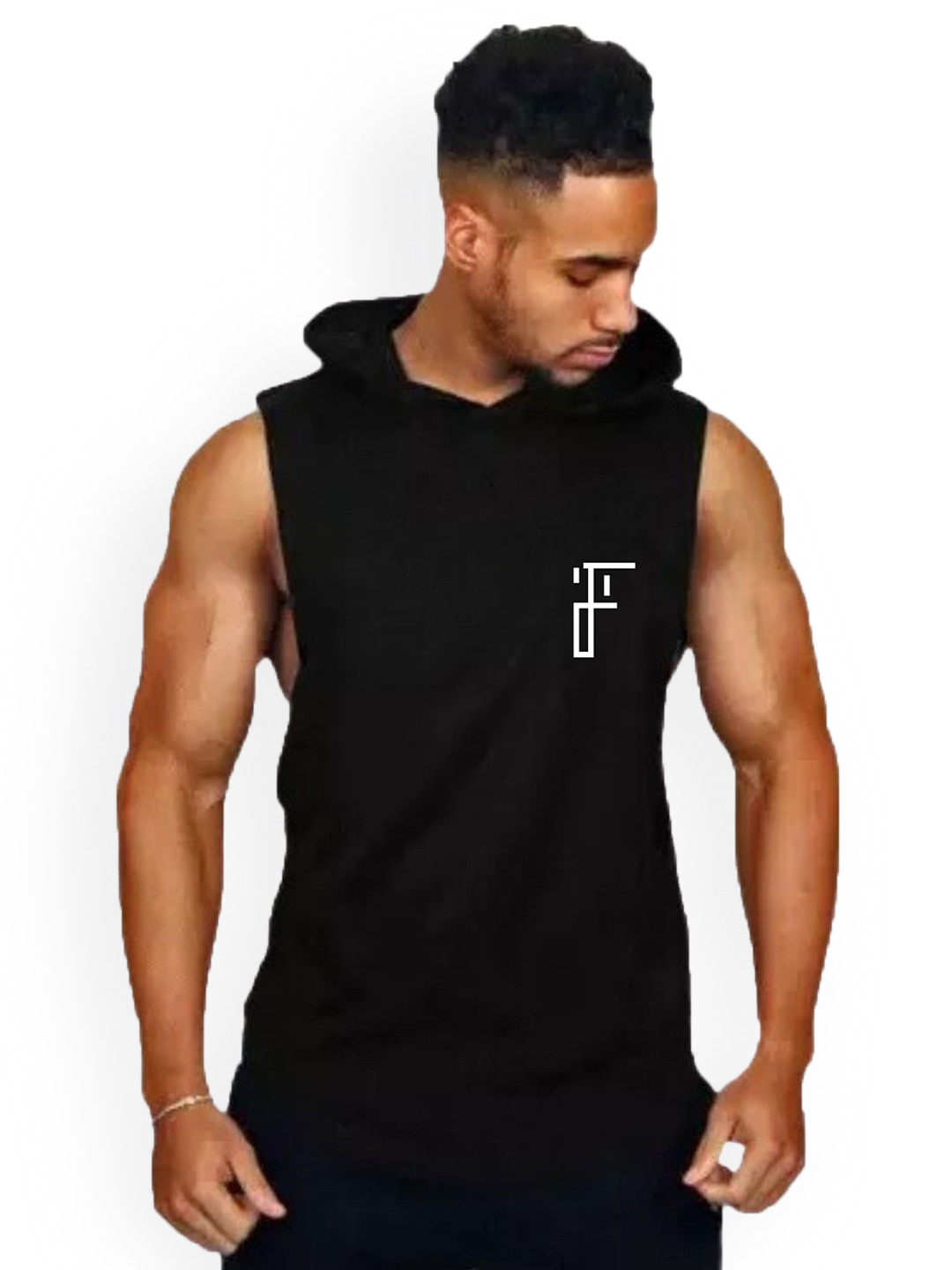 Fashnobic Skate Back Printed Hooded GymVest FB-105_Back_pt-54