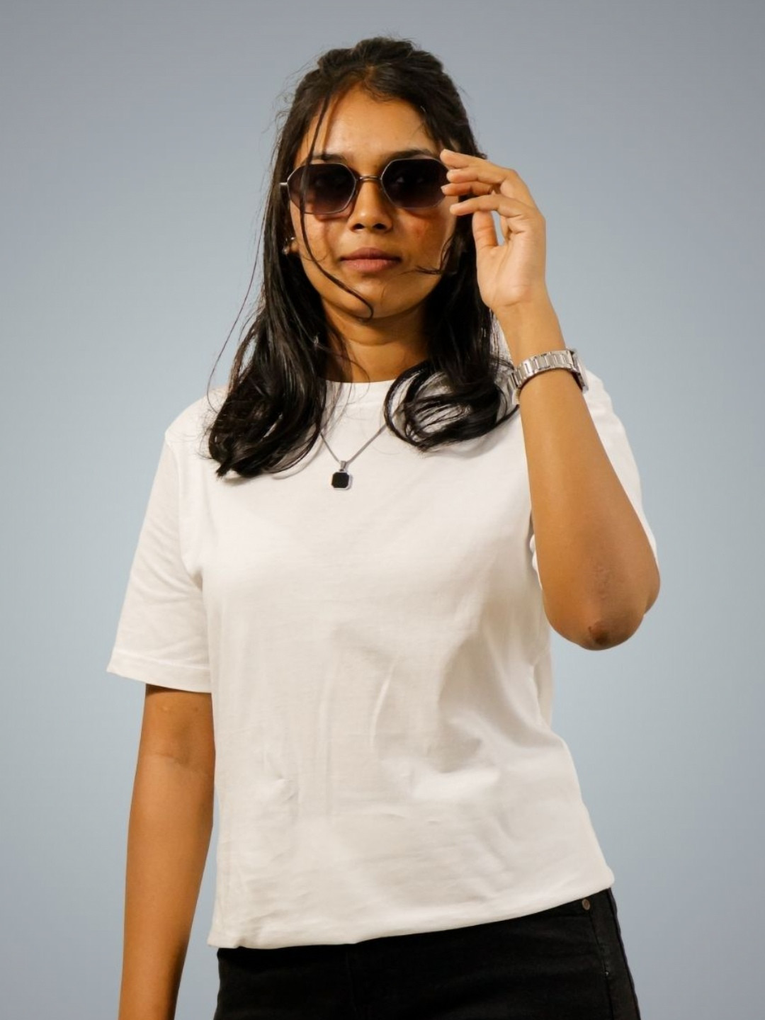 BlendCulture Zero For Her Round Neck Short Sleeves Cotton T-shirt