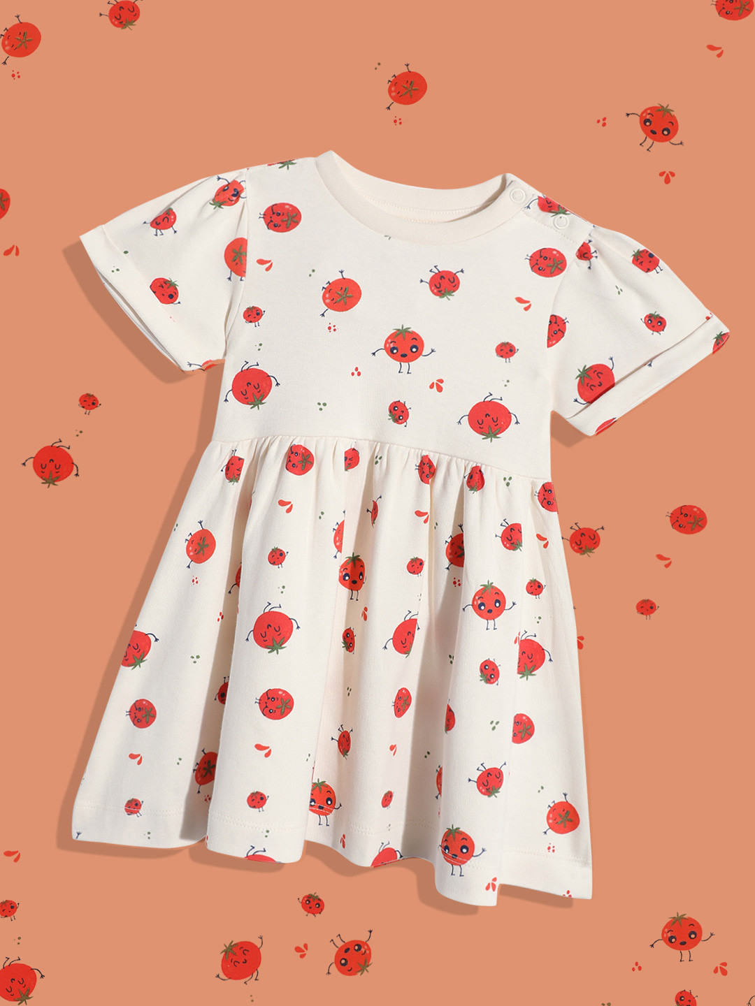 mothercare Floral Print Short Dress