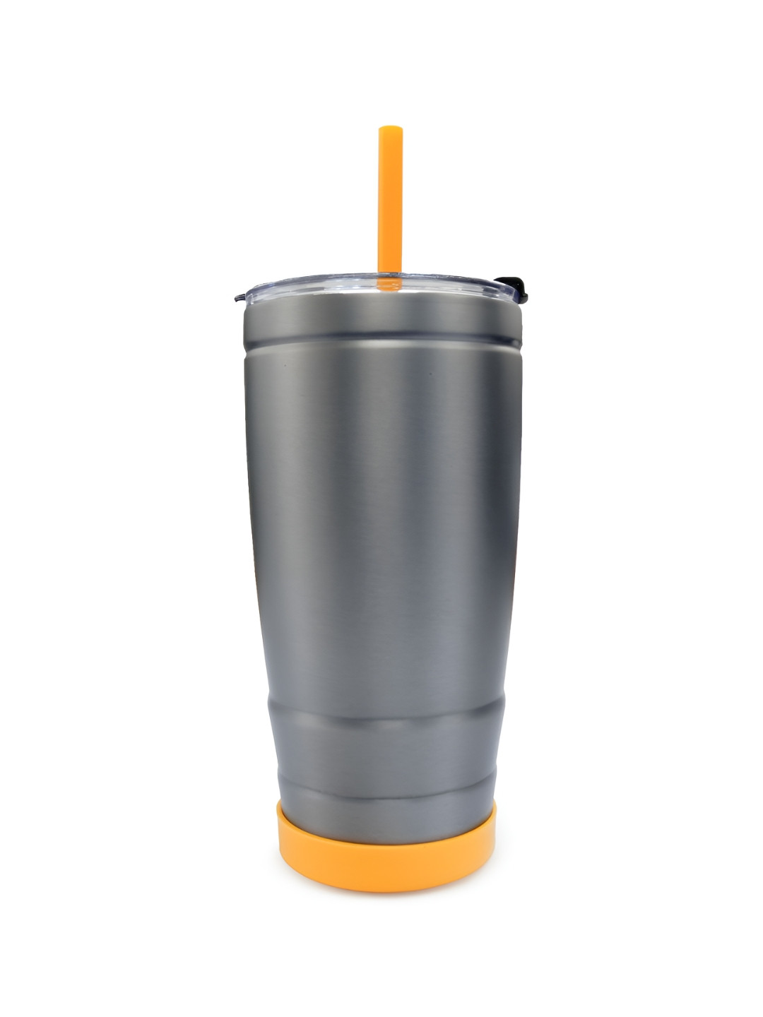 Headway Grey Stainless Steel Easy to Clean Insulated Tumbler & Flip Lid - 500ml