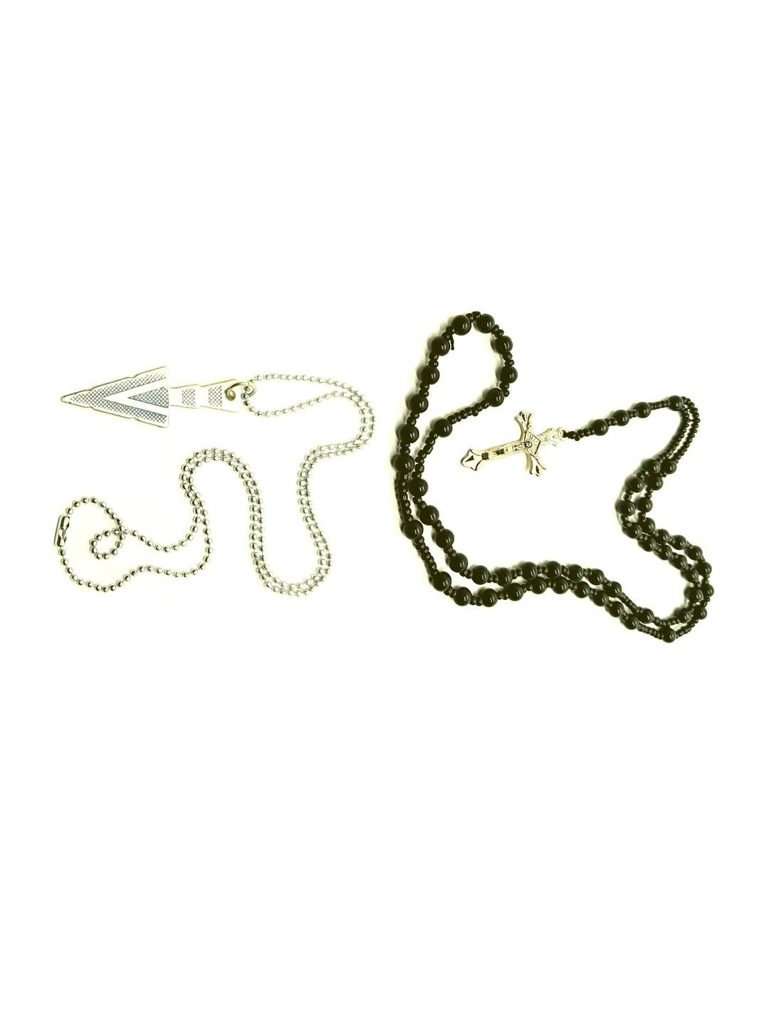 Dynamic Retail Global Men's Pack of 2 Handcrafted Chain