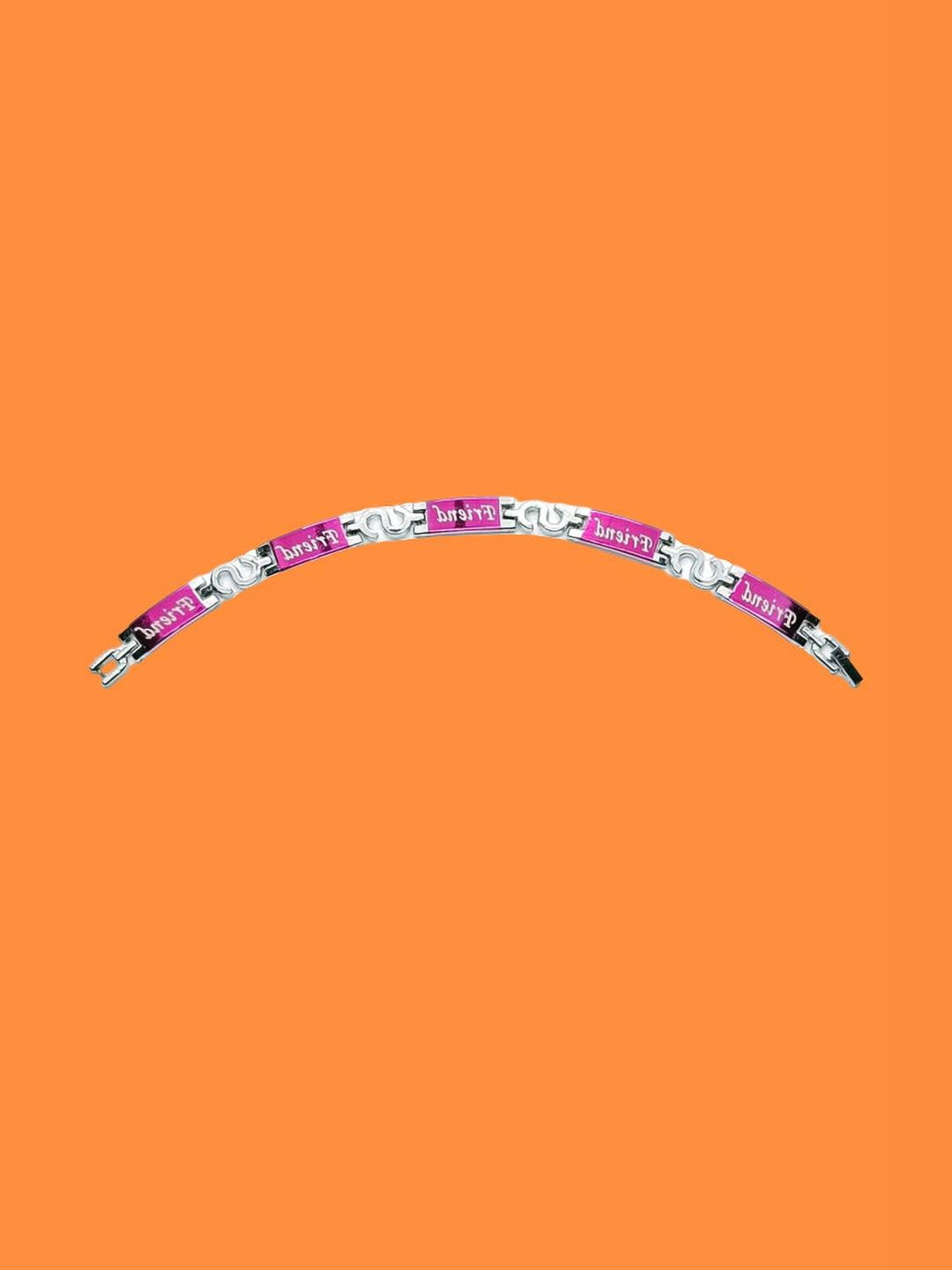 Dynamic Retail Global Men's Multi Color Stainless Steel Bracelet