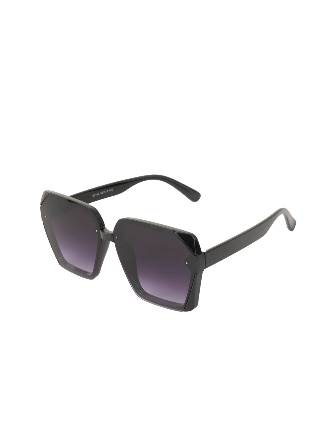 BAYBERRY Unisex UV Protected Lens Oversized Sunglasses DGN 1178 BLACK