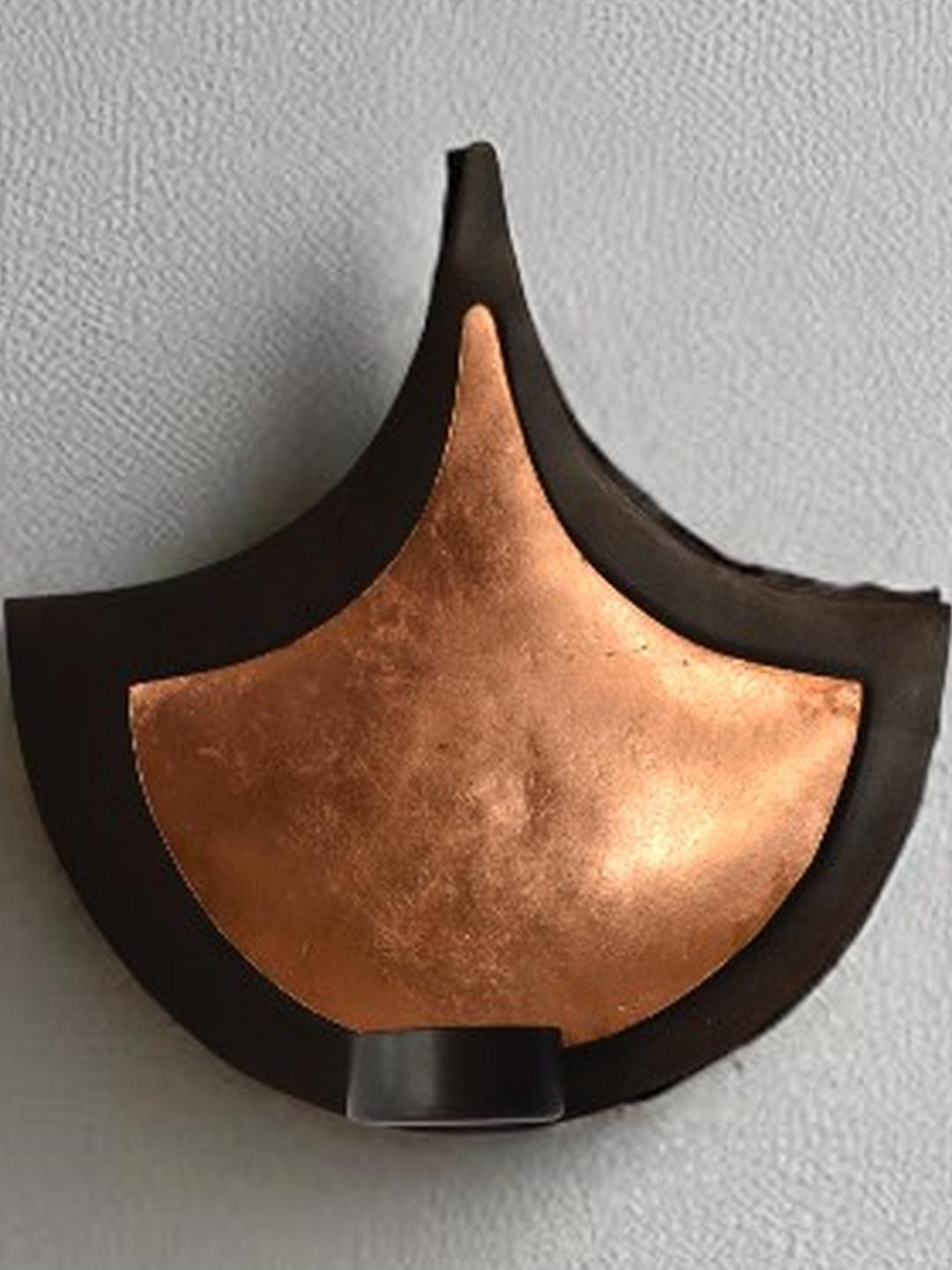 Kreative Arts Copper-Toned & Bronze-Toned Candle Holder