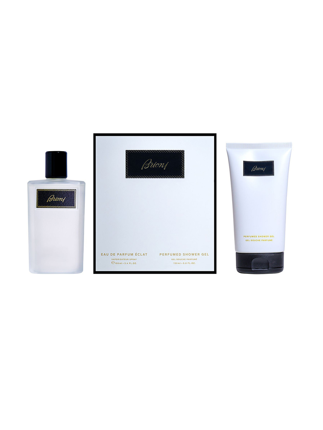 Brioni Set Of 2 Perfumed Shower Gel - 150 ml & Eau De Parfum- 100 ml