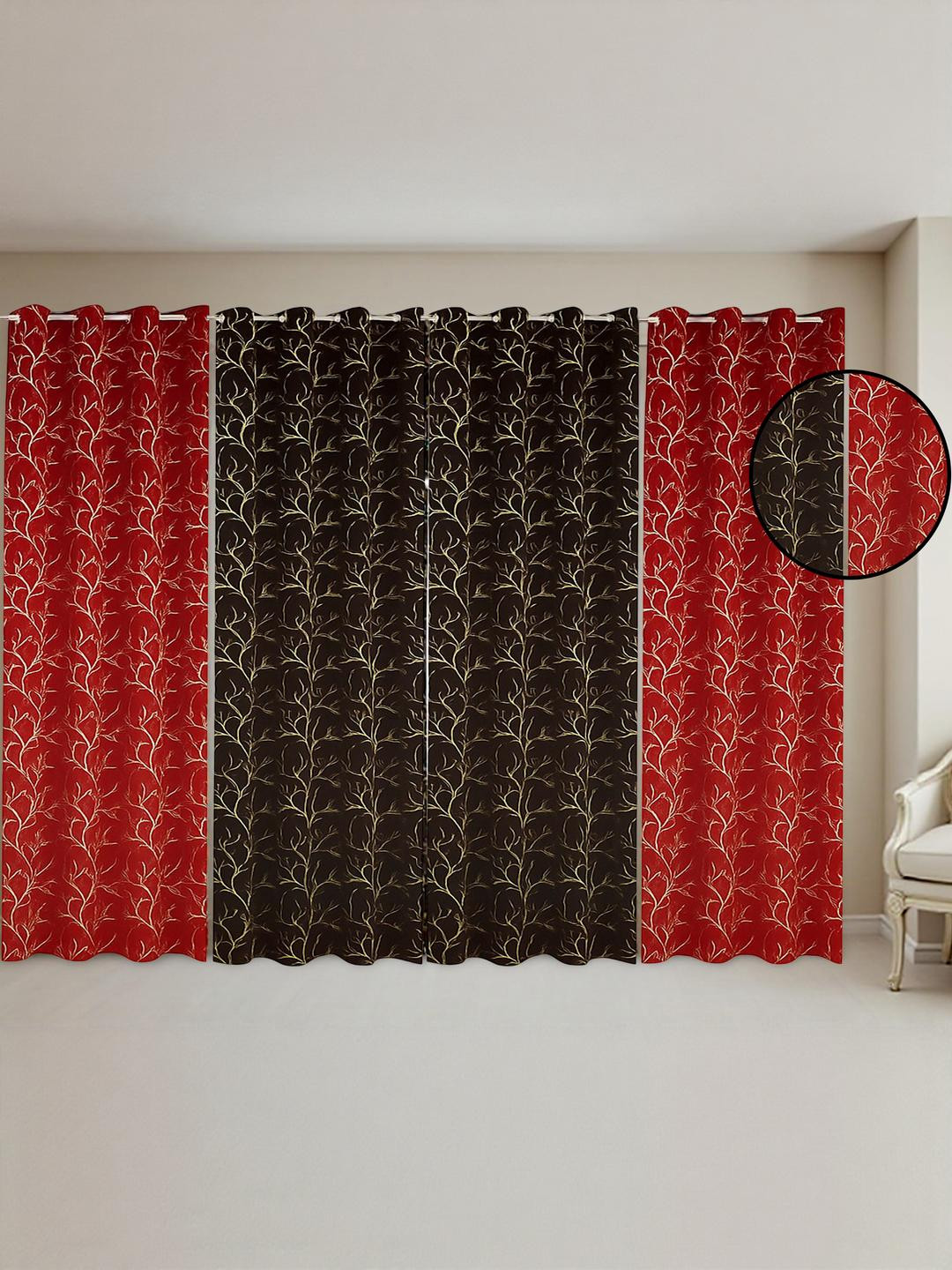IVAZA Velvet Door Curtain