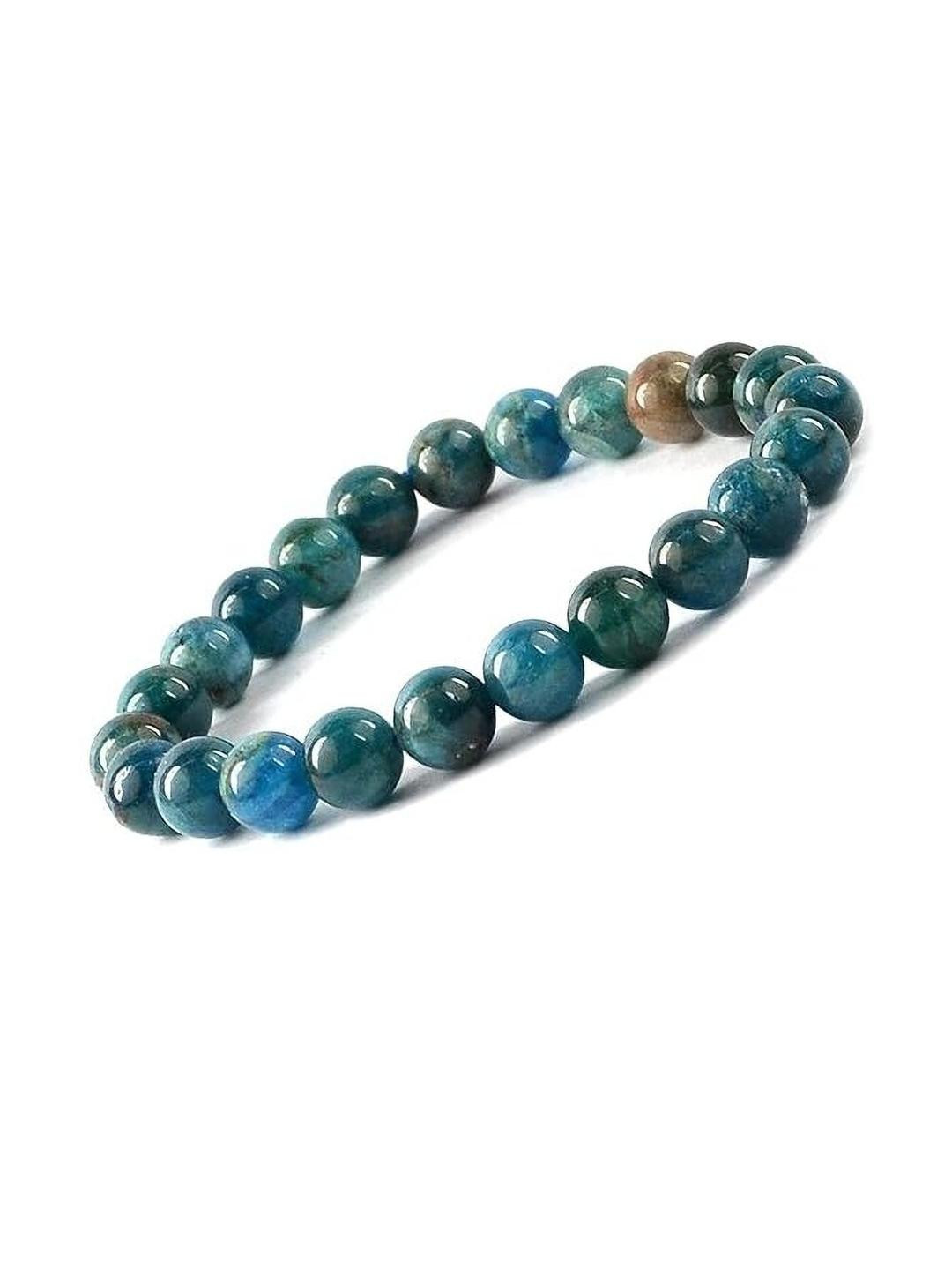 VIBESLE Unisex Blue Crystal Bracelet