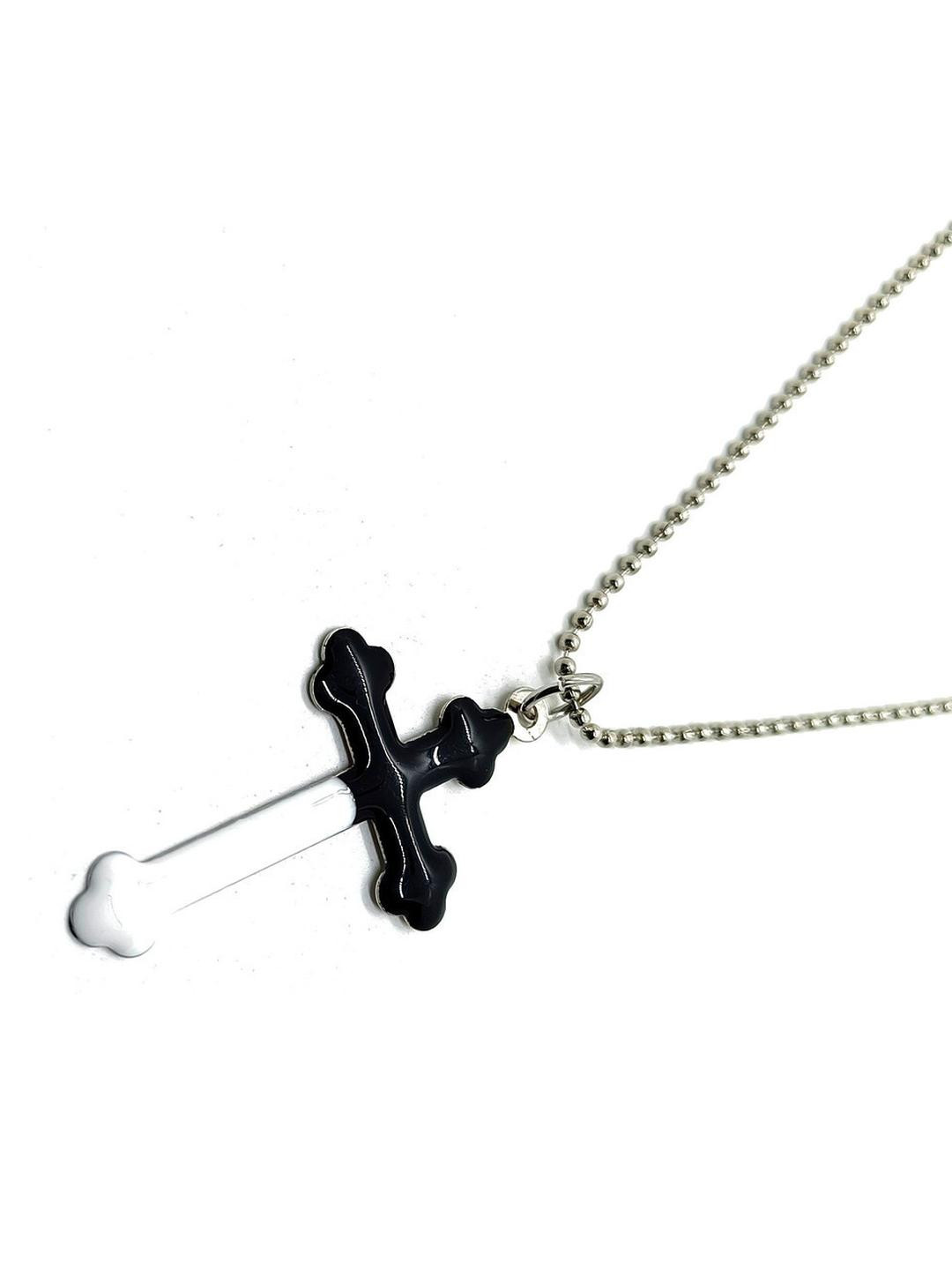 Dynamic Retail Global Men Chain With Cross Pendant