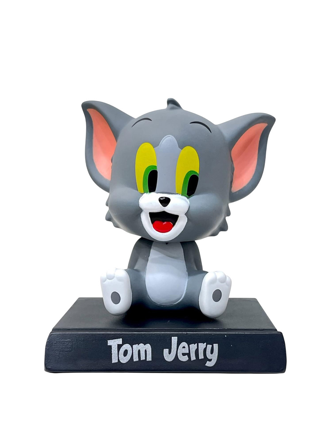 AUGEN Grey & White Tom Figure Bobblehead