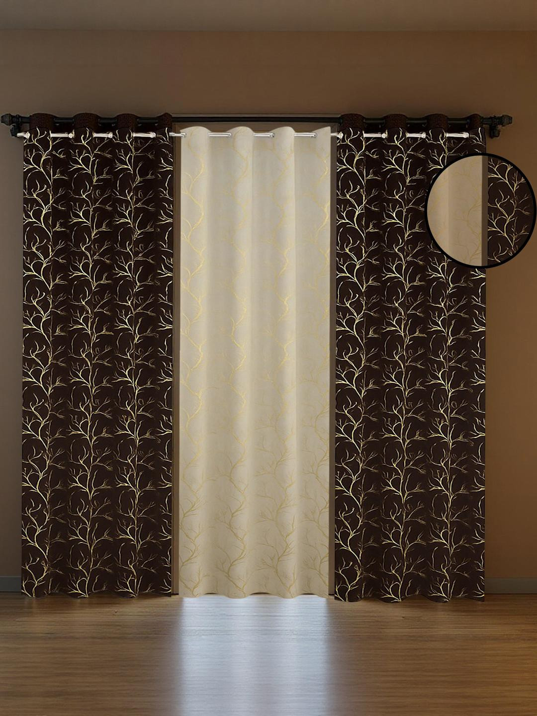 IVAZA Velvet Door Curtain