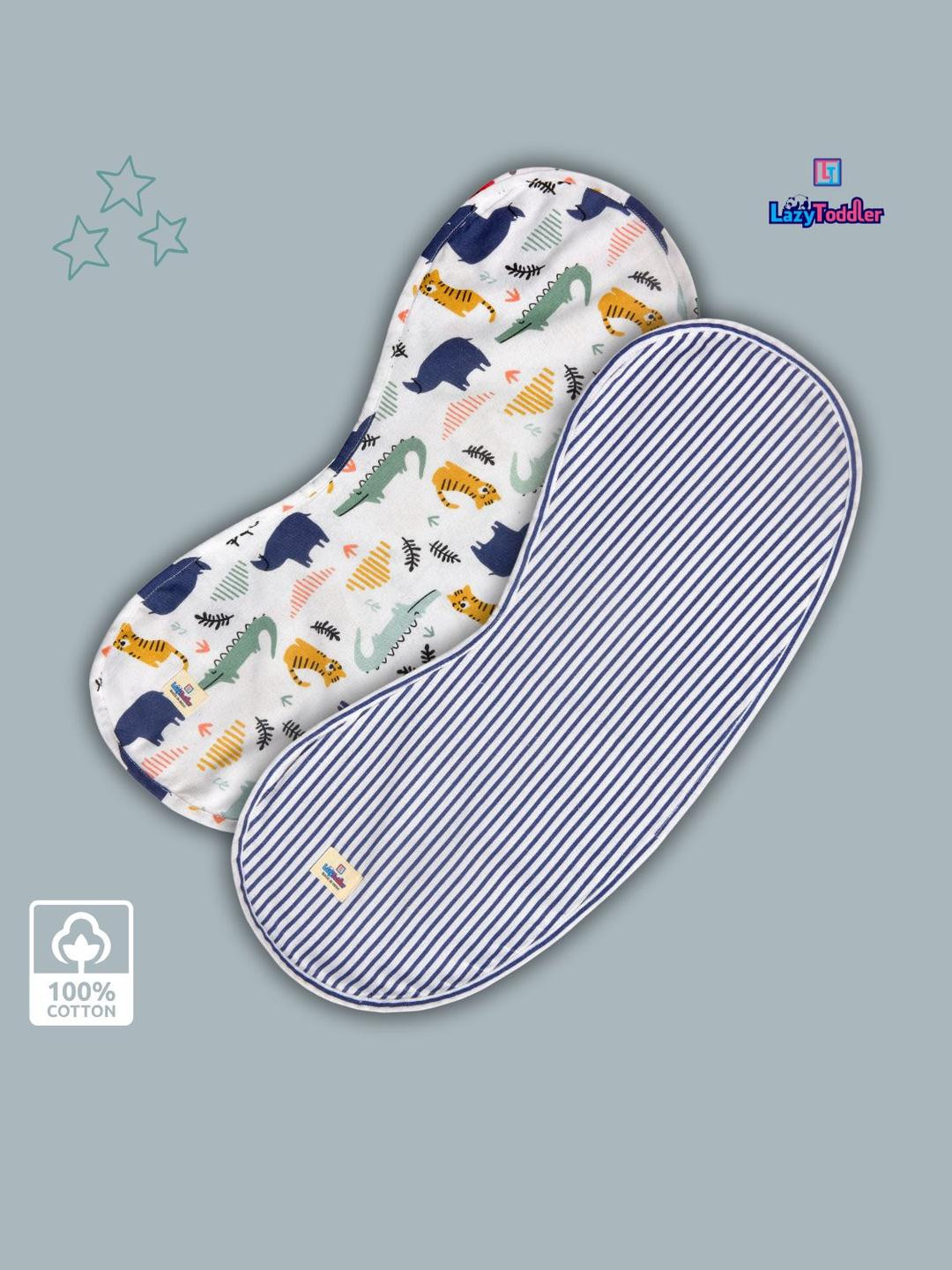 LazyToddler Kids Burp Cloth - Set Of 2