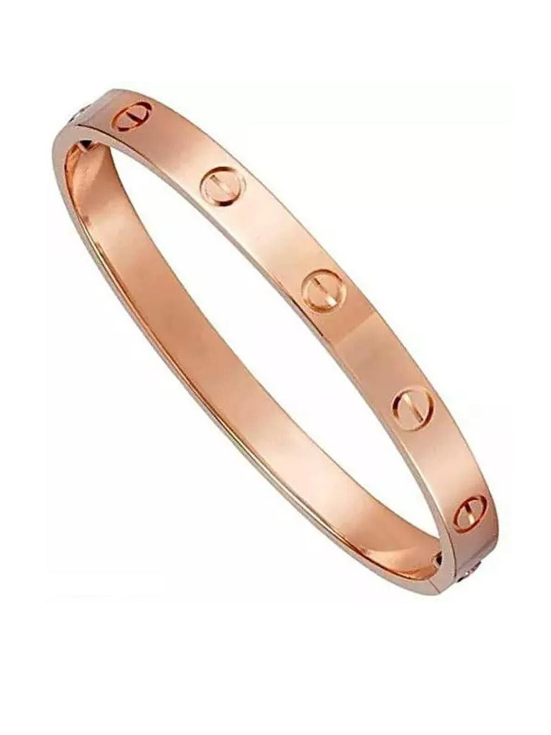 Jewelry Miguel Rose Stainless Steel Bracelet