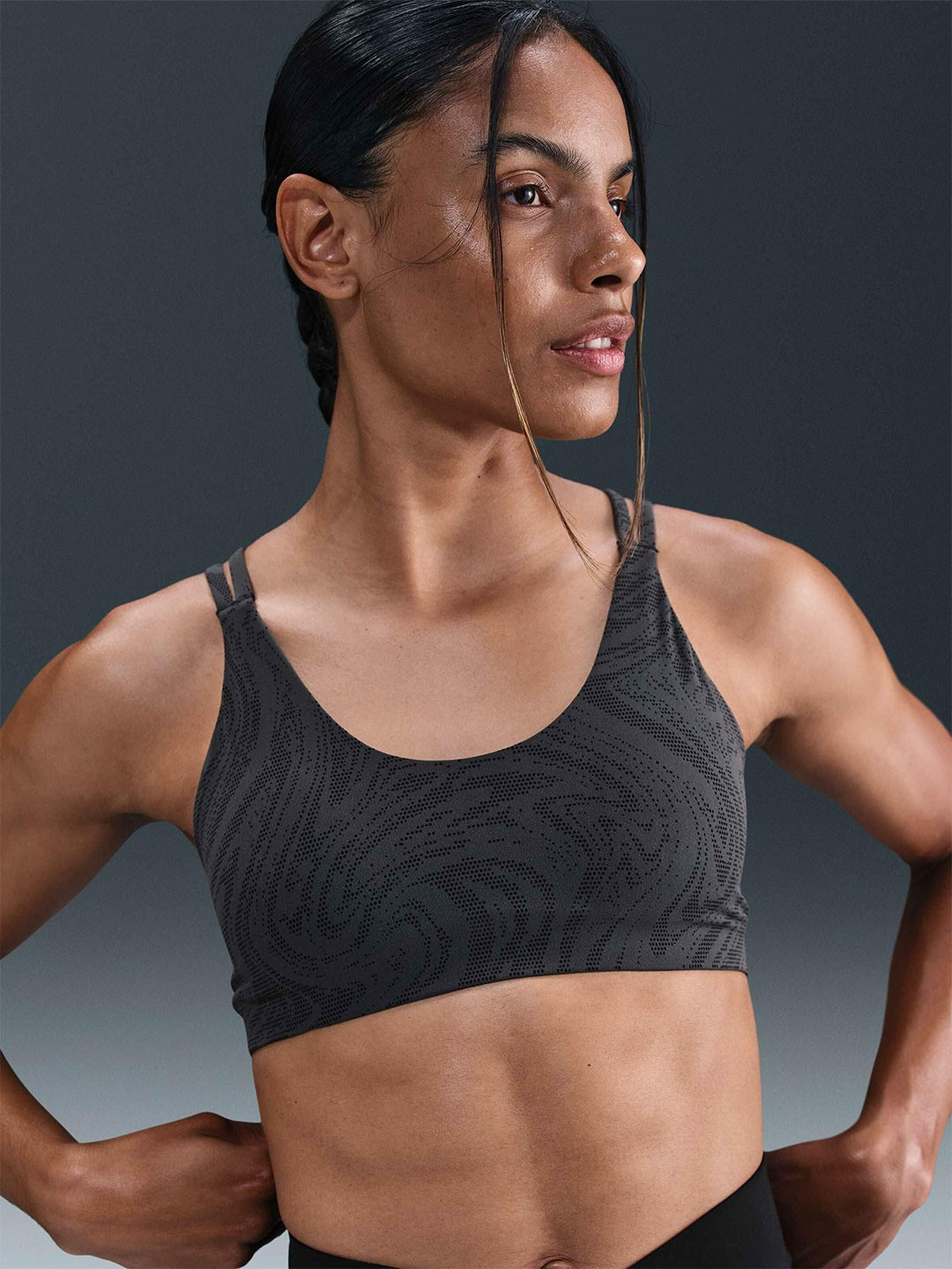 Nike Zenvy Women Light-Support Padded Printed Sports Bra